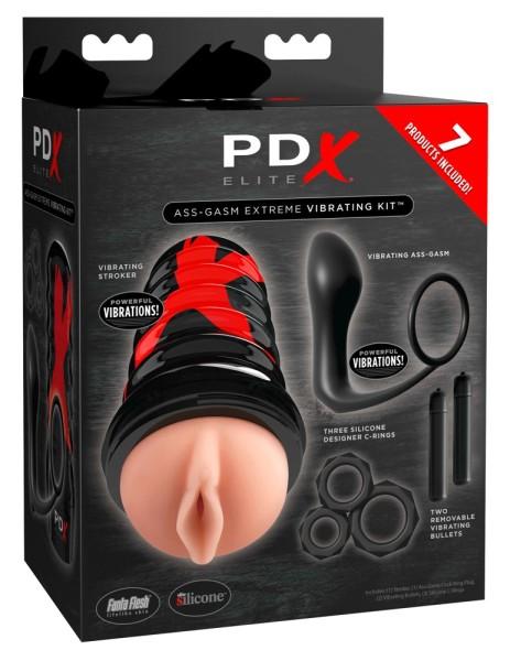 Pipedream PDX Elite Ass Gasm Vibrating Kit