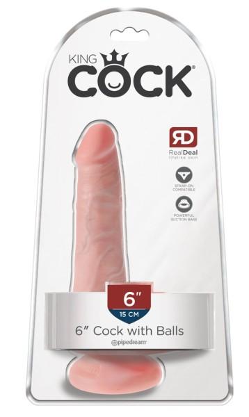 6“ Cock with Balls